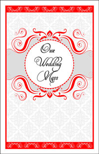 Wedding Program Cover Template 13D - Graphic 8